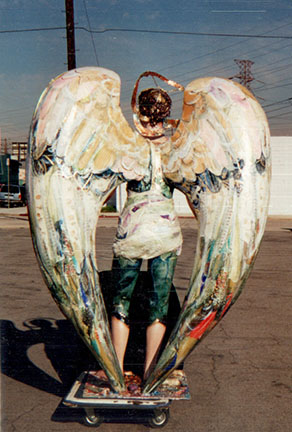 archetype angel back view