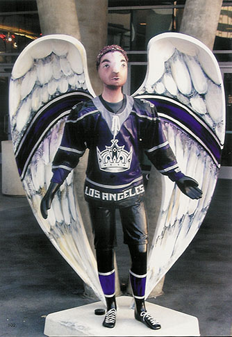Kings angel front view